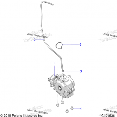 Drive Train, Front Gearcase Mounting