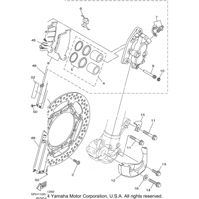 Front Brake Caliper