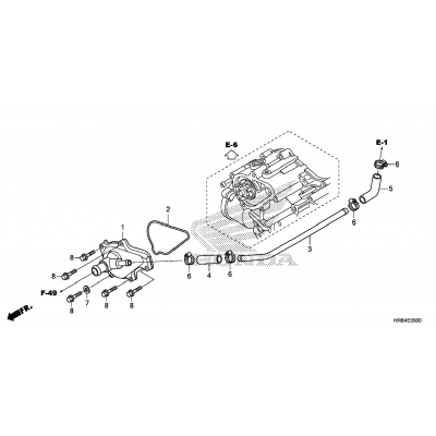 WATER PUMP COVER