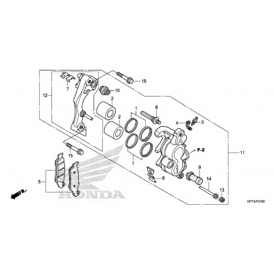 FRONT BRAKE CALIPER