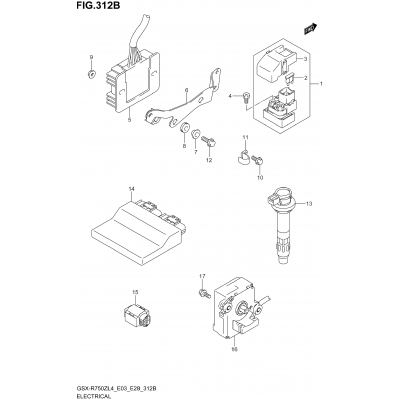 ELECTRICAL (GSX-R750ZL4 E28)