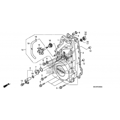 FRONT CRANKCASE COVER