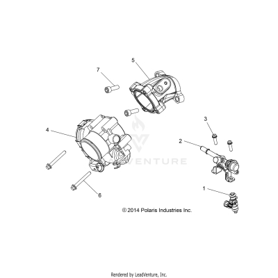 ENGINE, THROTTLE BODY and FUEL RAIL - A19SHE57FP [49RGRTHROTTLEBODY15TRGEU]