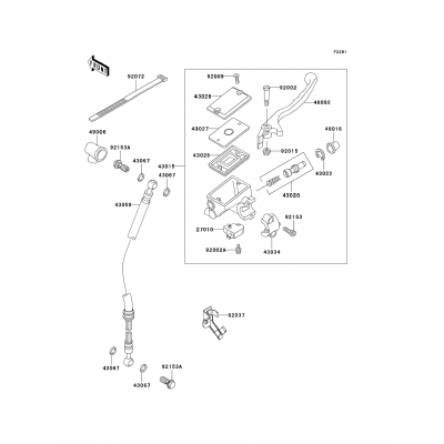 Front Master Cylinder(F15∼F18)