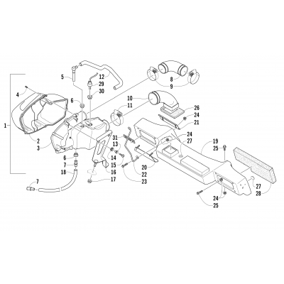 AIR SILENCER ASSEMBLY