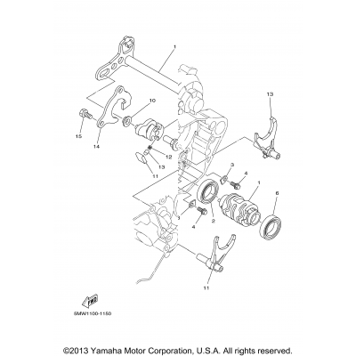 Shift Cam Fork