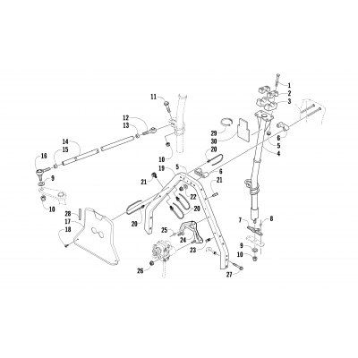 STEERING POST ASSEMBLY