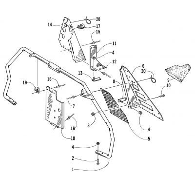 STEERING SUPPORT ASSEMBLY