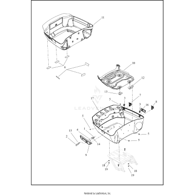 TOUR-PAK (BOTTOM) - FLHXL/FLTRXL