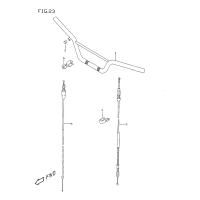 HANDLEBAR - CABLE