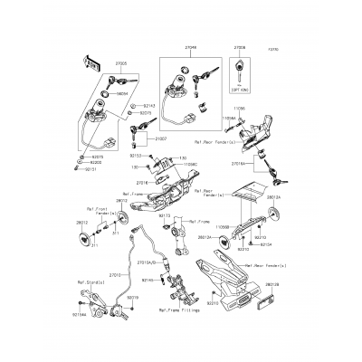 Ignition Switch/Locks/Reflectors