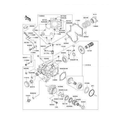 Front Bevel Gear(1/3)