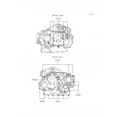 Crankcase Bolt Pattern