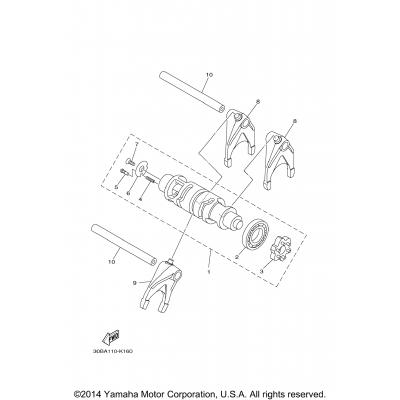 Shift Cam Fork