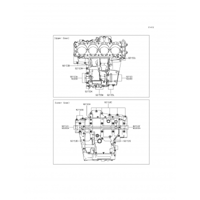 Crankcase Bolt Pattern