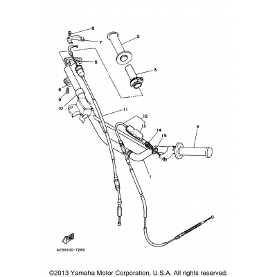 Steering Handle Cable