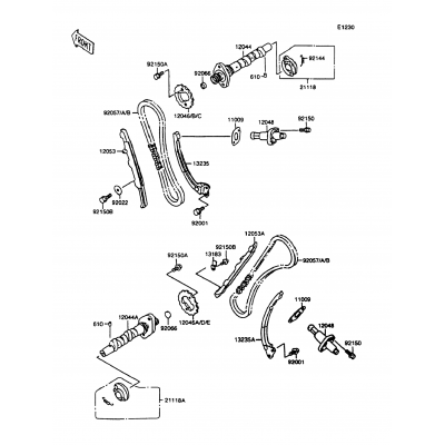 Camshaft(s)/Tensioner