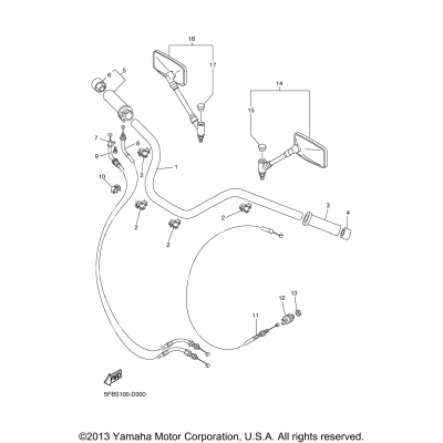 Steering Handle Cable