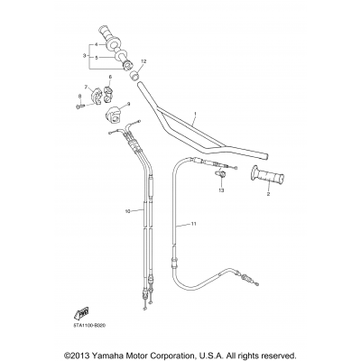 Steering Handle Cable