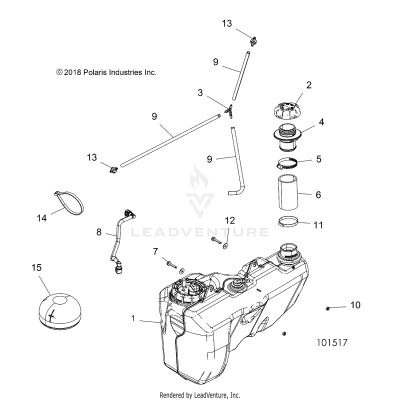 BODY, FUEL TANK - A19SXN85A8 [101517]