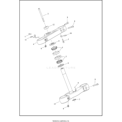 FORK BRACKETS, FRONT - FXBB