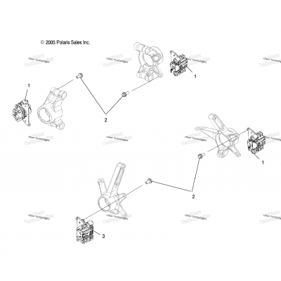 Brake Caliper Mounting /Ld27fb