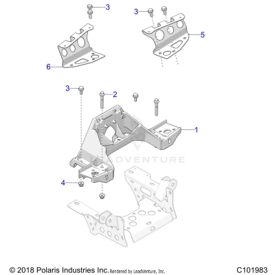 CHASSIS, BULKHEAD and FRONT CAB SUPPORT - A25SXZ85A9/AM/AP (C101983)