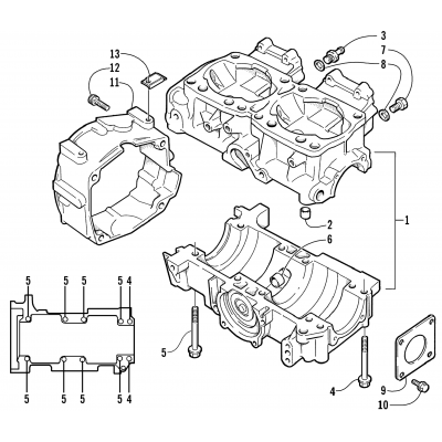 CRANKCASE ASSEMBLY