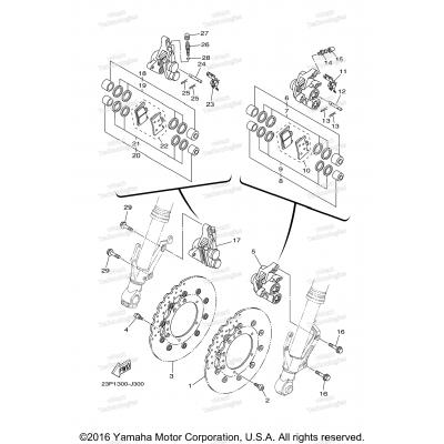 Front Brake Caliper