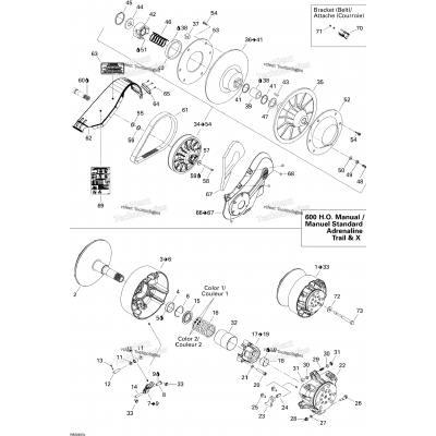 Pulley System 600 Ho Manual Std