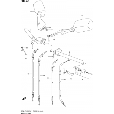 HANDLEBAR (MODEL K1)