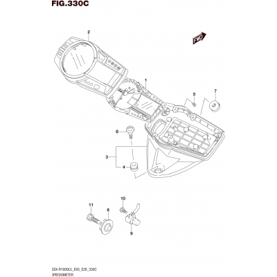 SPEEDOMETER (GSX-R1000L5 E33)