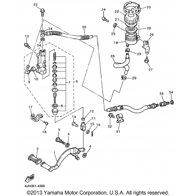 Rear Master Cylinder