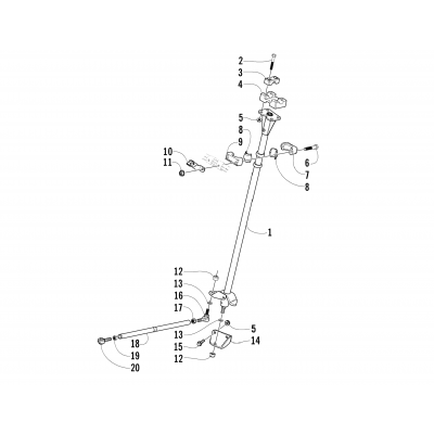 STEERING POST ASSEMBLY