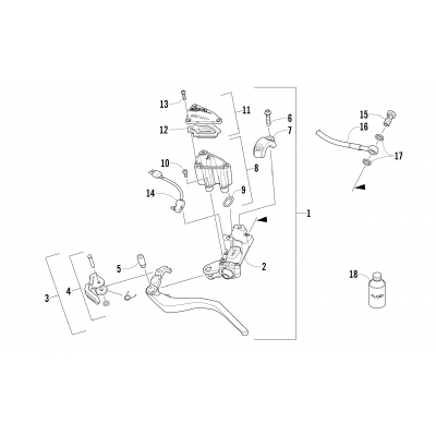 HYDRAULIC BRAKE CONTROL ASSEMBLY