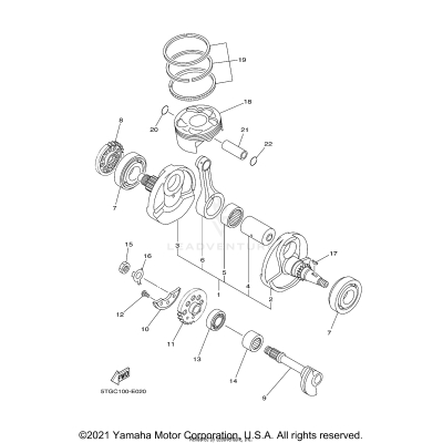 CRANKSHAFT PISTON