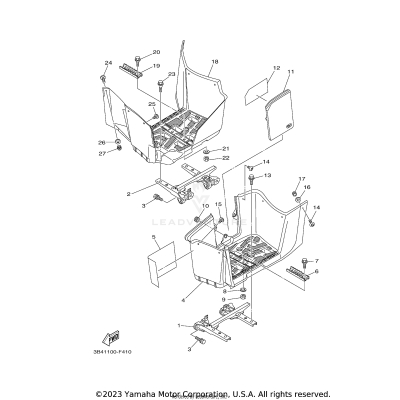 STAND FOOTREST