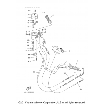 Steering Handle Cable