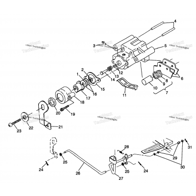 Rear Brake Sport 400L