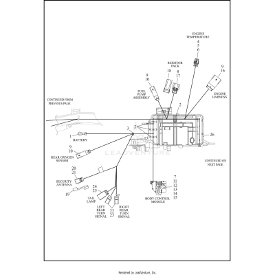 WIRING HARNESS, MAIN, NON-ABS (2 OF 4)
