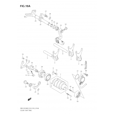 GEAR SHIFTING (RM-Z450 L1)