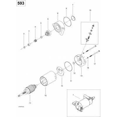 04- Electric Starter, 600