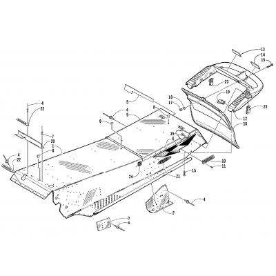 TUNNEL AND REAR BUMPER