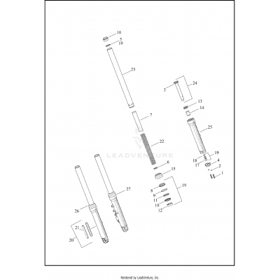 FORK, FRONT - FXSB