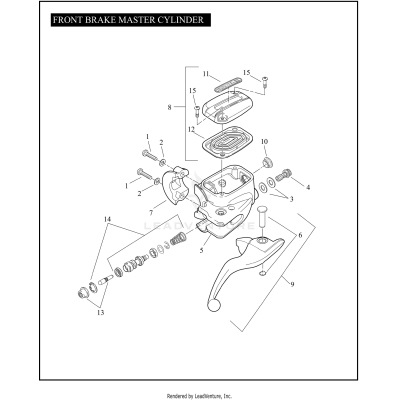 FRONT BRAKE MASTER CYLINDER