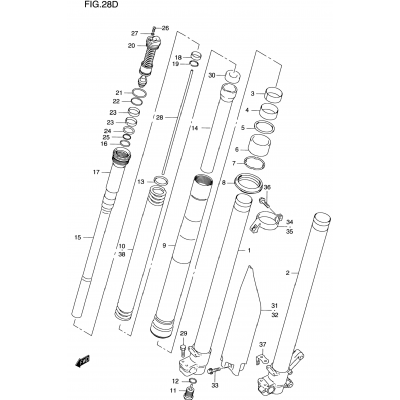 FRONT DAMPER (MODEL Y)