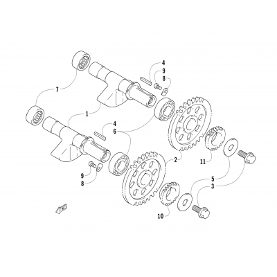 CRANK BALANCER ASSEMBLY