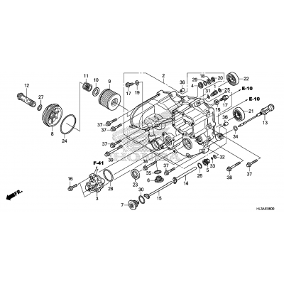 FRONT CRANKCASE COVER