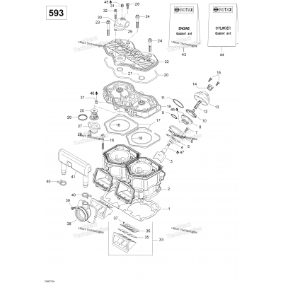 Cylinder And Cylinder Head 600