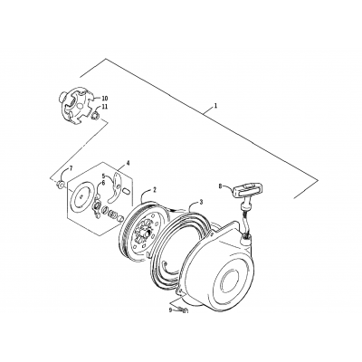 RECOIL STARTER ASSEMBLY